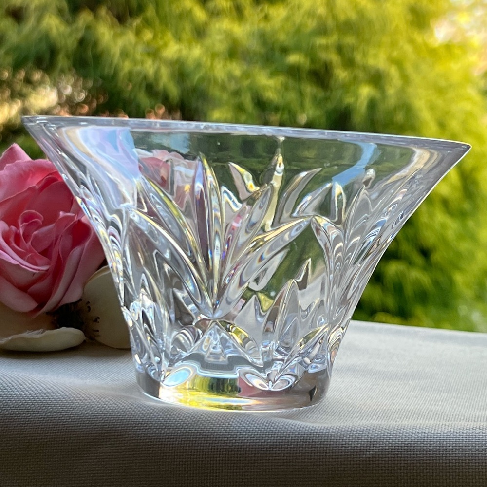 Waterford Marquis Caprice 6” Lead Crystal Bowl Ireland | Vintage Elegant Decor.